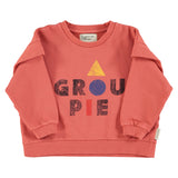 Sweatshirt - Pink with groupie print