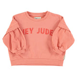 Sweatshirt - Pink with hey jude print