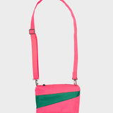 The New Bum Bag Fluo Pink & Seaweed Small