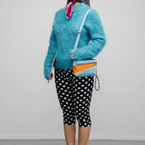 The New Bum Bag Ocean & Orange Small