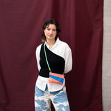 The New Pouch Coral & Wave Small