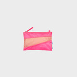 The New Pouch Fluo Pink & Try Small