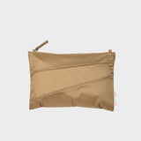 The New Pouch Mono Camel Medium