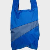 The New Shopping Bag Blue & Dark Petrol Medium