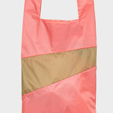 The New Shopping Bag Coral & Moss Large