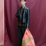 The New Shopping Bag Coral & Moss Large