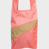 The New Shopping Bag Coral & Moss Medium