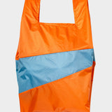 The New Shopping Bag Orange & Ocean Large