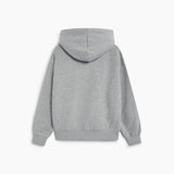TNS Logo Hoodie Mid Grey Melange