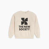 TNS Logo Sweatshirt Whisper White Melange