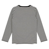 Longsleeve Tee Nearly Black - Off White