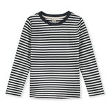 L/S Tee | Pirate Black - Cream