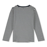 L/S Tee | Pirate Black - Cream