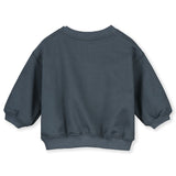 Baby Dropped Shoulder Sweater Blue Grey