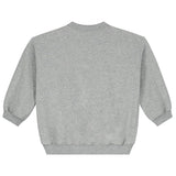 Baby Dropped Shoulder Sweater Grey Melange
