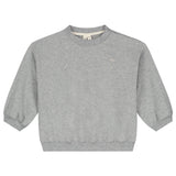 Baby Dropped Shoulder Sweater Grey Melange
