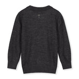 Knitted Jumper Nearly Black Melange