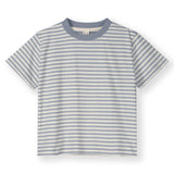Oversized Tee | Stone Grey - Cream