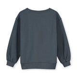 Dropped Shoulder Sweater | Blue Grey