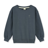 Dropped Shoulder Sweater | Blue Grey