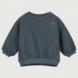 Baby Dropped Shoulder Sweater | New Fit | Blue Grey