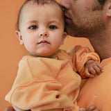 Baby Dropped Shoulder Sweater | Melon