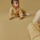 Baby Dropped Shoulder Sweater | Cookie
