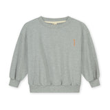 Birthday Sweater | Grey Melange - Melon