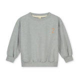 Birthday Sweater | Grey Melange - Melon