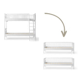 Seaside Conversion kit Classic bunk bed to 2 day beds