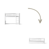 Seaside Conversion kit Lille+ low loft bed to junior bed