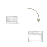 Seaside Conversion kit Lille+ cot bed incl. junior kit to low loft bed