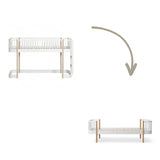 Wood Conversion kit Original low loft bed ladder bed end to bed, white/oak
