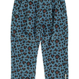 Unisex trousers - Blue with animal print