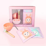 Peel-Off Powder Face Mask DIY set - Moisturizing & Detox