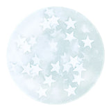 Water Based Nailpolish For Kids Top Coat Stars V07