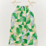 julie dress - fougere/geometric