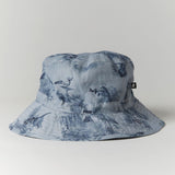 kid hat - ciel/toile de jouy