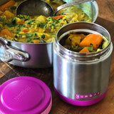 Yumbox Zuppa 415ml - Bijoux paars met lepel