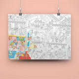 COLORING POSTER - DANCE