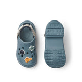Milas Sandals - Whale blue mix