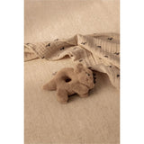 Lewis Muslin Cloth 2-Pack - Mini whale - Sandy