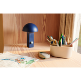 Hyppolite Portable Lamp Indigo blue