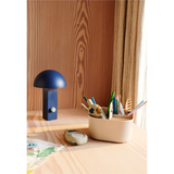 Hyppolite Portable Lamp Indigo blue