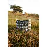 Reed Totebag - Check Army Brown / Dark Sandy