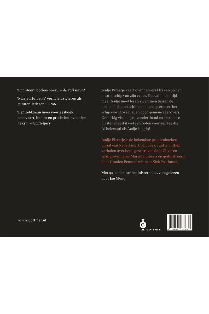 Aadje Piraatje - Een vat vol verhalen - Marjet Huiberts van Gottmer | Kids Conceptstore Le Fanfare