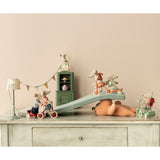 Abri a tricycle, Mouse - Coral van Maileg | Kids Conceptstore Le Fanfare