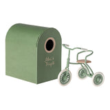 Abri A Tricycle, Mouse - Green van Maileg | Kids Conceptstore Le Fanfare