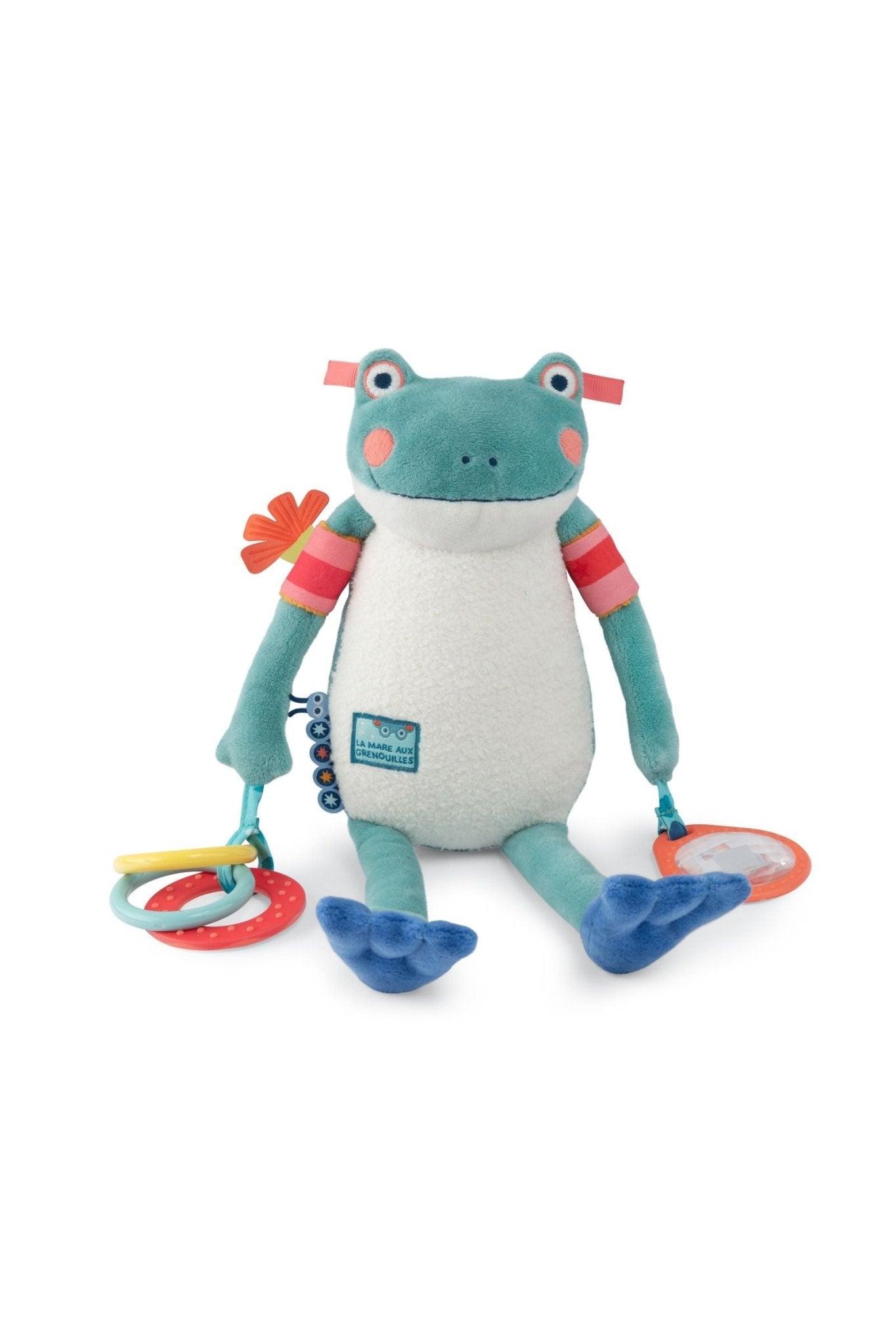 Activiteiten kikker Raoul - La mare aux grenouilles van Moulin Roty | Kids Conceptstore Le Fanfare