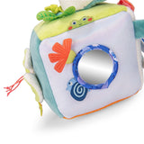 Activiteitenblok van stof - La mare aux grenouilles van Moulin Roty | Kids Conceptstore Le Fanfare